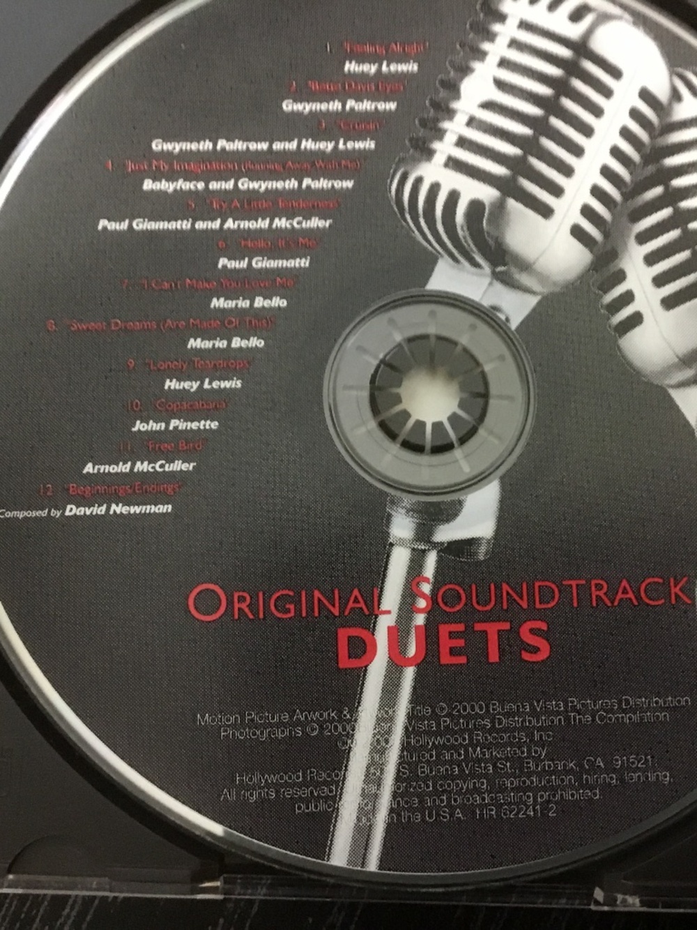 Duets with Huey Lewis - Gwyneth Paltrow -Babyface - Arnold McCuller - etc - Picture 3 of 3